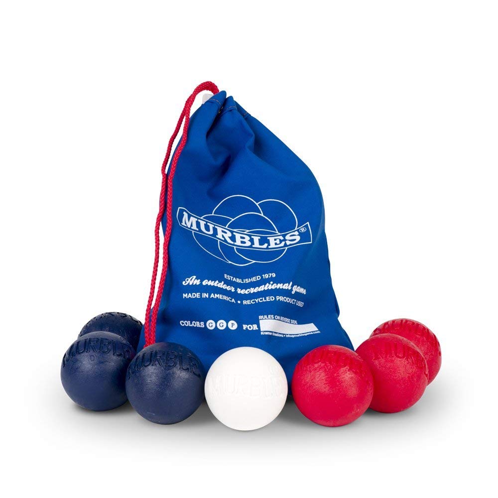 Murbles Standard 7 Ball Travel Bocce Ball Game