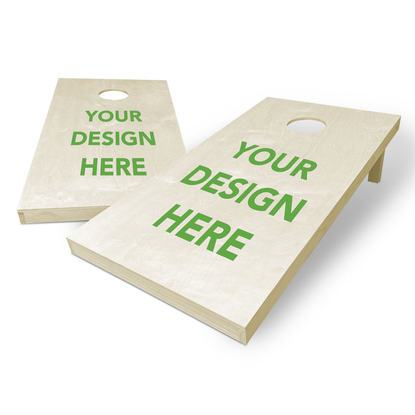 Customizable Design Regulation Size 2-ft x 4-ft Cornhole Boards
