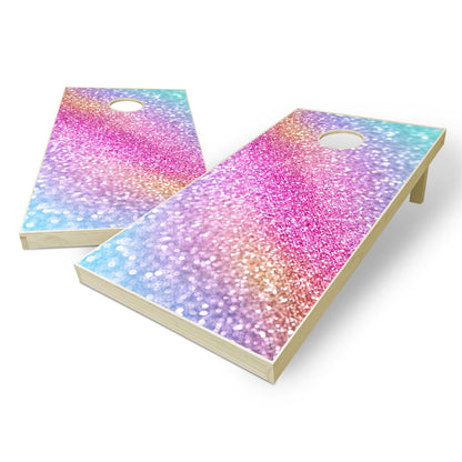 Pride Glitter Cornhole Boards
