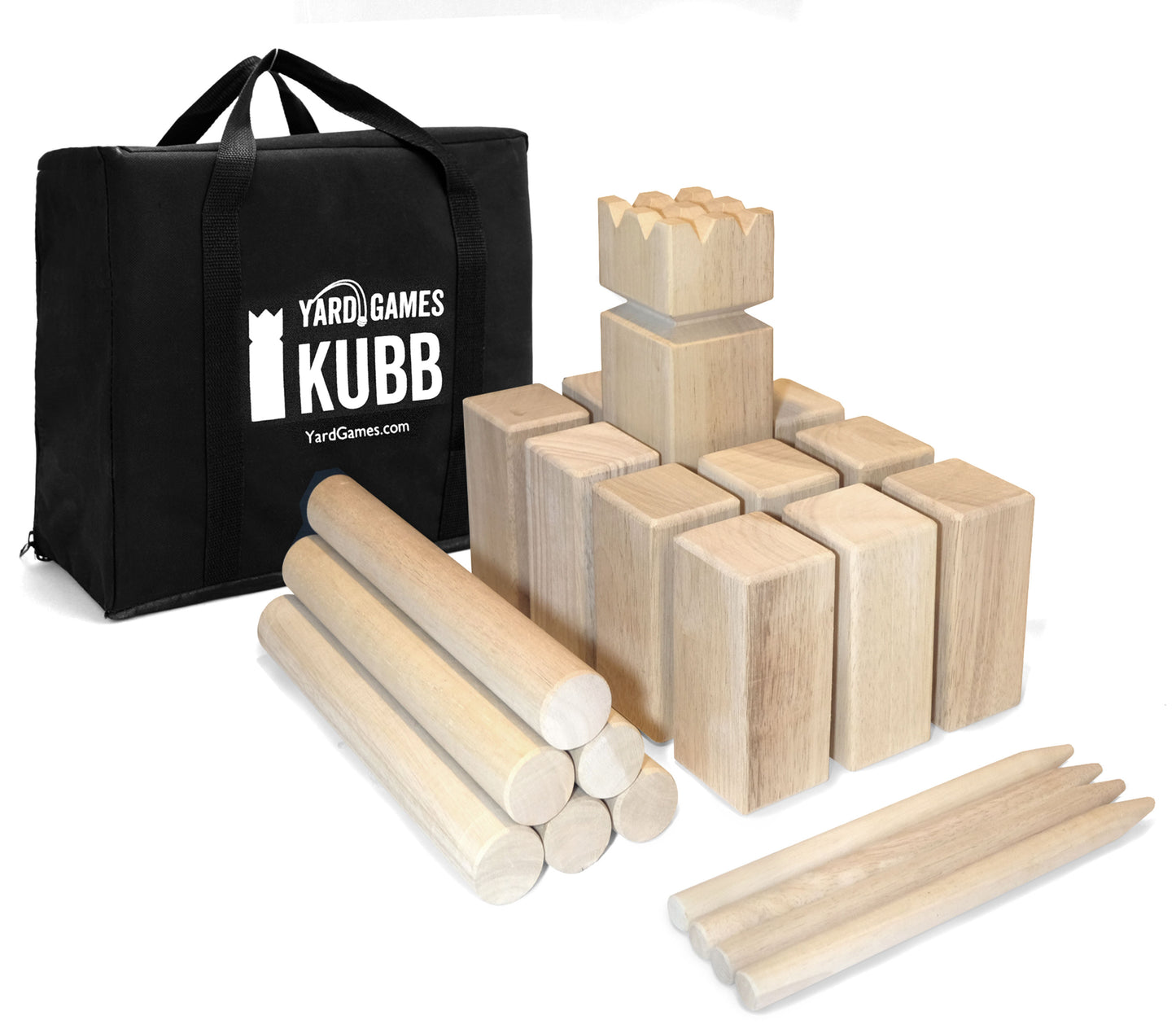 Kubb Game Regulation Set