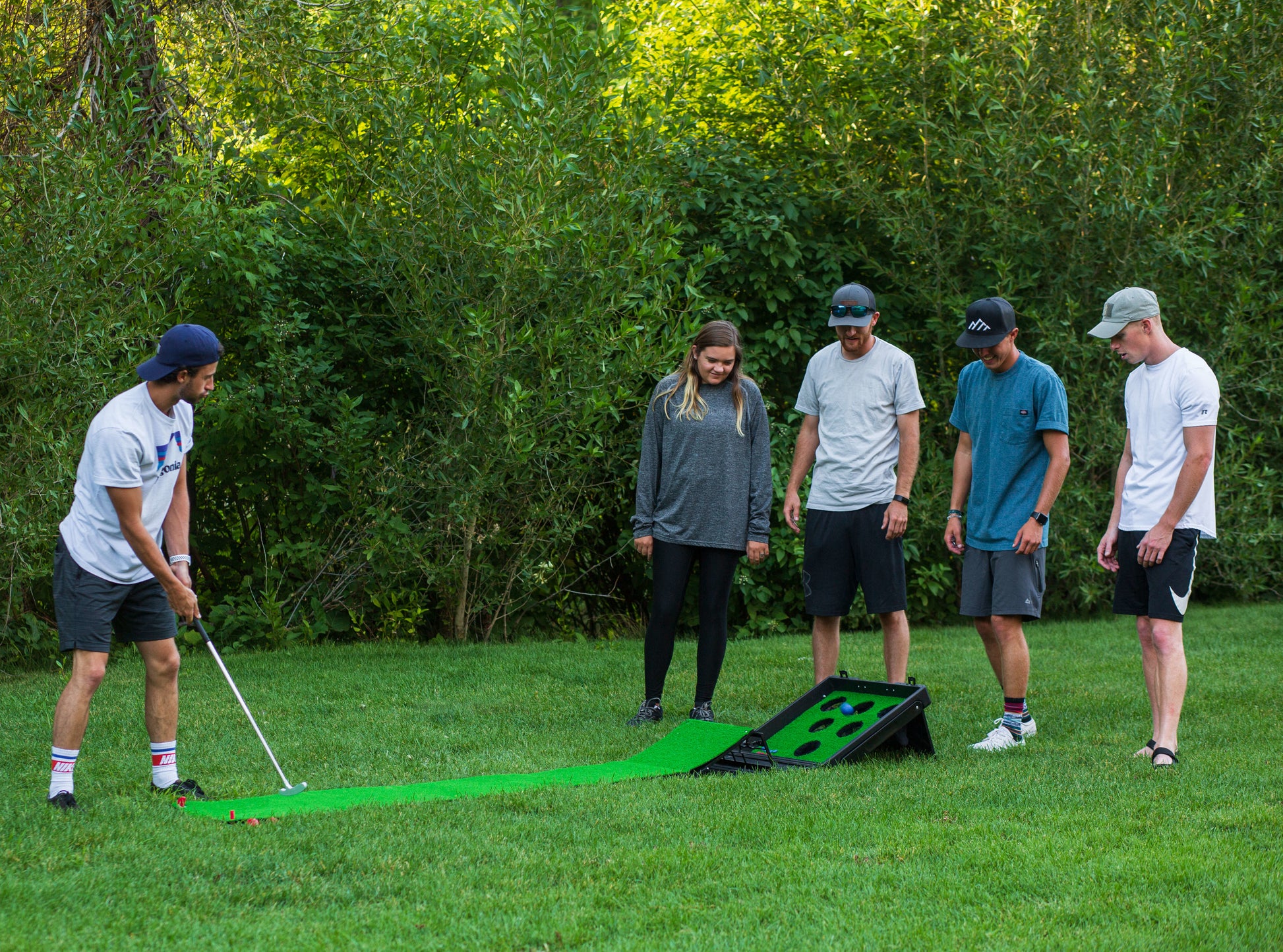 Buffalo Games Golf The Game Indoor/Outdoor Dexterity Minigolf Game