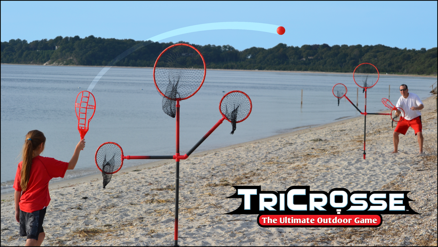 TriCrosse Tossing Game