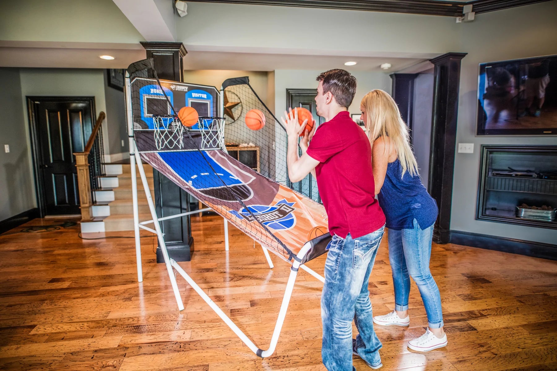 Triumph Big Shot II Double Shootout Basketball Arcade Game