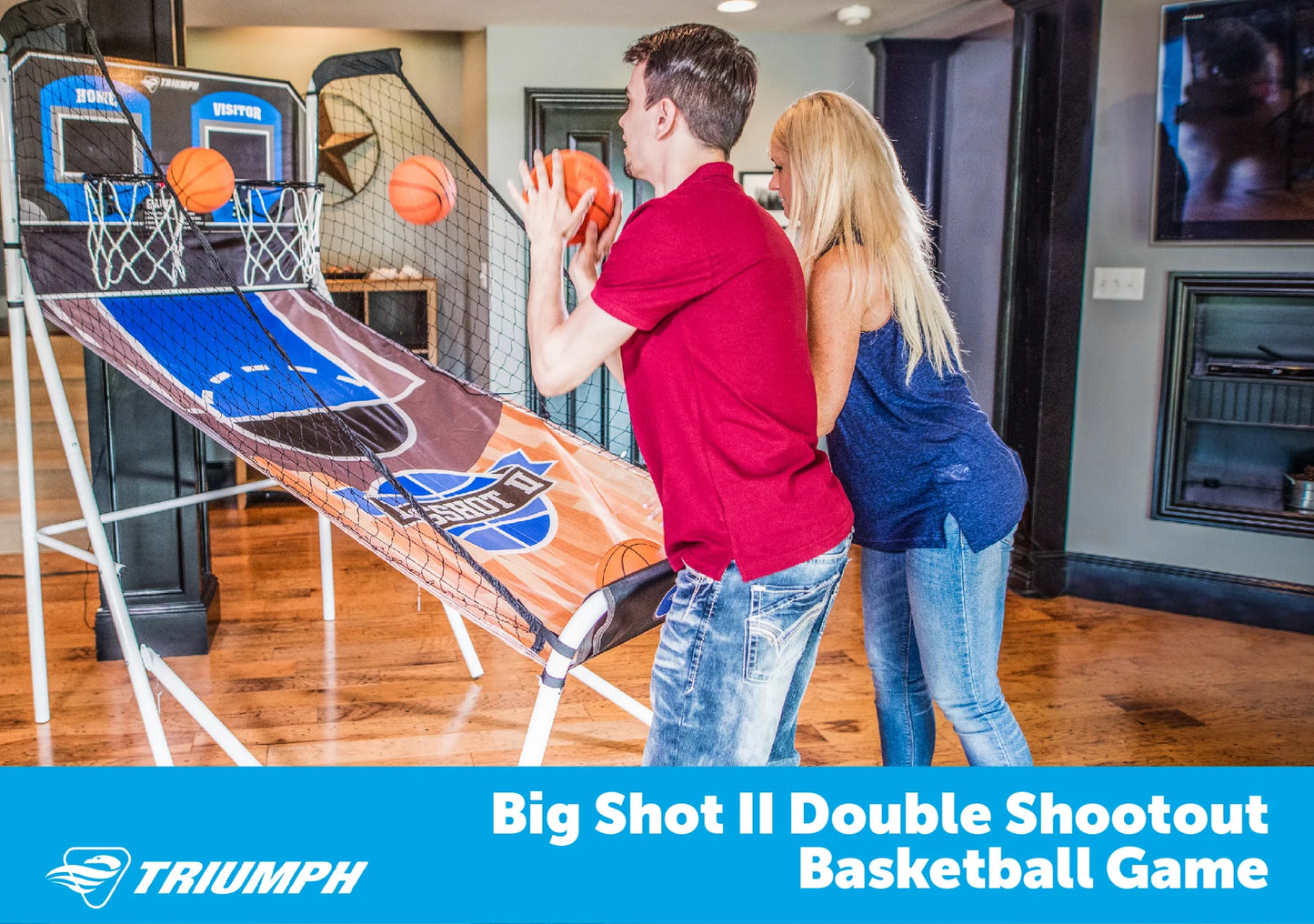 Big Shot II Double Shootout Basketball Game